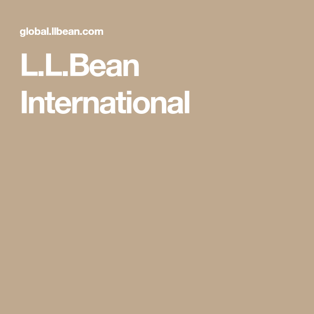 Ist L.l. Bean – eine nachhaltige Marke?