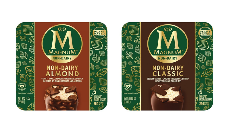 Ist Magnum milchfreies Eis vegan?