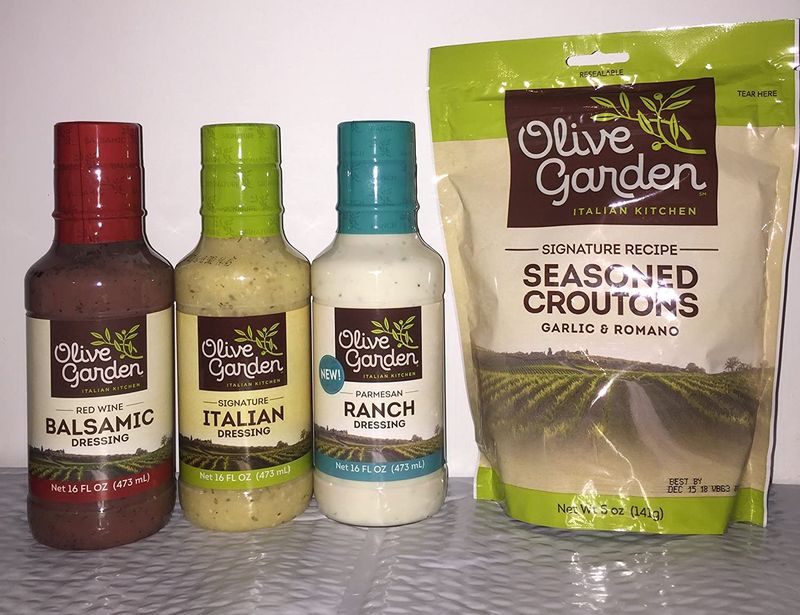 Sind Olive Garden Croutons vegan?