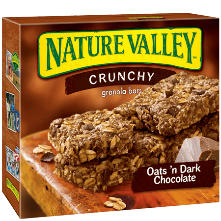 Sind Nature Valley Haferflocken und dunkle Schokolade vegan?